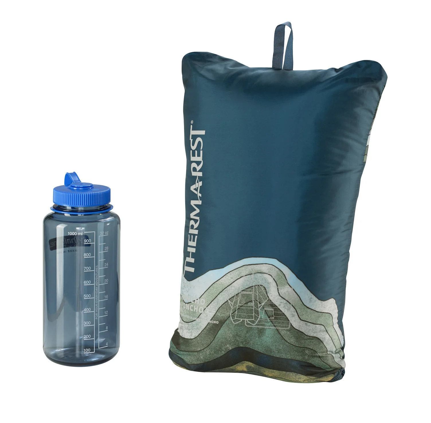 Thermarest Honcho Poncho Topo Wave – Bild 7