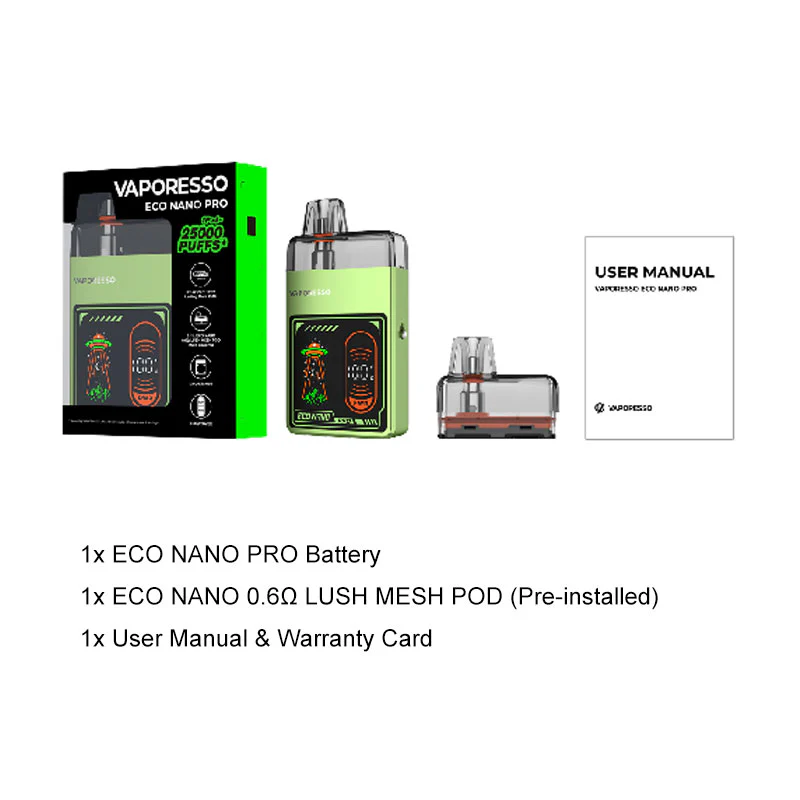 Vaporesso ECO Nano Pro Pod Kit 1000mAh – Bild 3