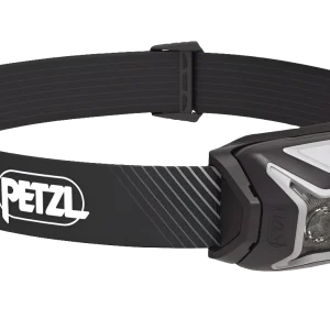 Petzl ACTIK® CORE Black – Leistungsstarke, aufladbare Stirnlampe mit Rotlicht (625 Lumen)