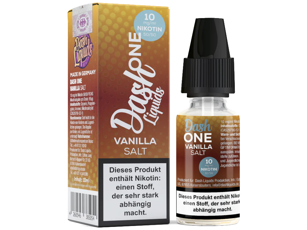 Dash Liquids - One - Vanilla - Nikotinsalz Liquid – Bild 5