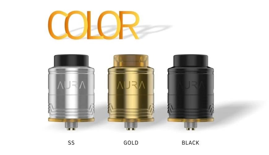 Digiflavor Aura BF RDA Tank Atomizer Verdampfer By DJLsb Vapes - 1,5ml